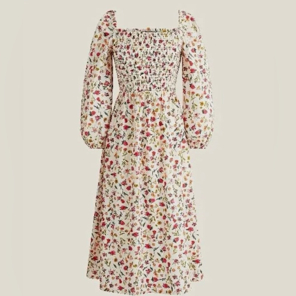 J.Crew Dress vintage floral . Size XL